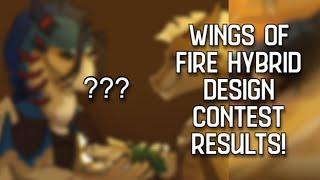 Wings Of Fire Hybrid Design Contest RESULTS!