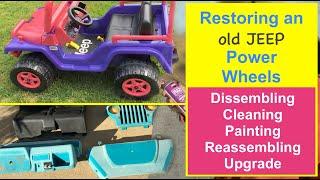 Jeep Power Wheels Custom Restoration