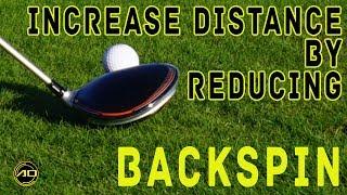 Increase Distance By Reducing Backspin Spin With The Driver