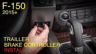 Ford F-150 Oem Trailer Brake Controller Installation and Programming (2015+)