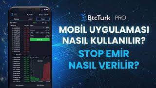 BtcTurk | PRO'da Stop Emir Nasıl Verilir?