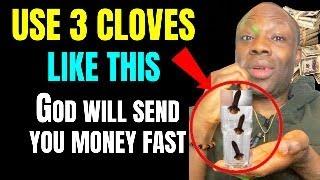 Place 3 Cloves in Water Like This and Watch God Send Money & Favor to Your Door – Try It Tonight!