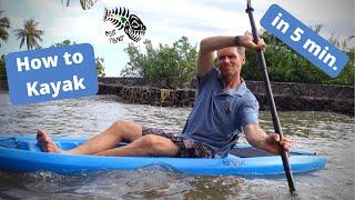 How to Kayak in 5 Minutes: kayaking made easy for beginners with sit on top kayak