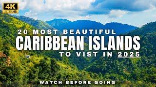 Which Caribbean Island is RIGHT for You? | 20 Most Beautiful Caribbean Islands | 4k Travel video