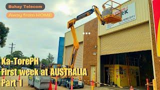 Ka-TorePH First Week at Australia | Inductions | Vlog