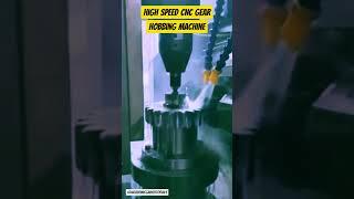 High Speed CNC Gear Hobbing Machine #gearhobbingmachine #hobbingmachine #cncgearhobbing