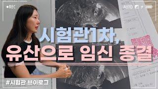 시험관 브이로그 | 시험관시술 1차, 유산으로 임신종결했습니다..