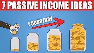 7 PASSIVE INCOME IDEAS | FINANCIAL KNOWLEDGE | 7 COMPLETELY DIFFERENT CASE STUDIES | GIGL