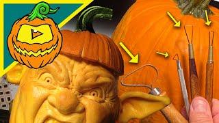 The Best Pumpkin Carving Tools & Tips from the MASTER!