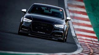 500bhp Audi S3 ON TRACK Brands Hatch INDY