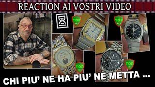 Poker d'assi nella collezione di orologi ...