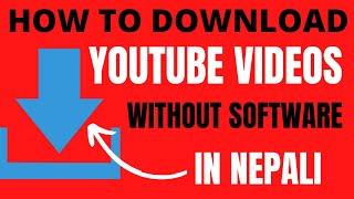 How to download youtube video in laptop 2021 Algrow Nepal