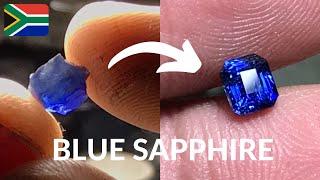 Blue Sapphire | Royal Blue Colour- Gem Cutting, Faceting and Polishing