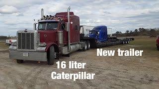 700hp Peterbilt 379 having issues, plus a oversize load!!!