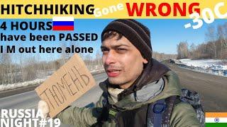 INDIAN HITCHHIKING in Russia during Ukraine TENSIONS | NOMAD nativXplorer