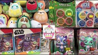 Five Below Shopping Vlog Squishmallows Blind Bags Mini Figures Slime Plushies Blind Boxes Manga