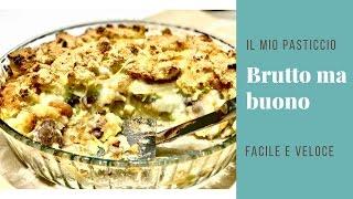 il mio pasticcio brutto ma molto buono!!! 