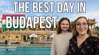 Visiting the THERMAL BATHS in Budapest!  Hungary Travel Vlog