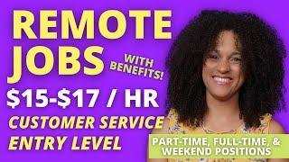 REMOTE JOBS NO EXPERIENCE NEEDED! Full-Time Part-Time Weekend Positions - Work From Home Jobs 2022