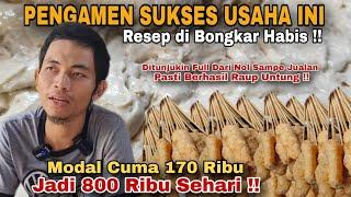 RESEP USAHA SERIBUAN!! MANTAN PENGAMEN SUKSES JUALAN INI, TIDAK PELIT ILMU BONGKAR CARANYA DARI NOL