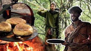 Making Campfire BANNOCK Bread / Prepping for a Highland Expedition (ft. Fandabi Dozi)