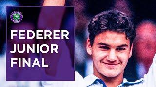 Roger Federer | 1998 Wimbledon Boys' Singles Final vs Irakli Labadze | Full Match