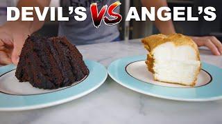 Why it's called devil's/angel's food cake