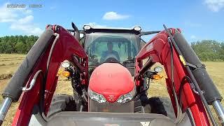 Raking Hay With The Massey Ferguson 4707