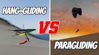 paragliding vs hang gliding 3 years later