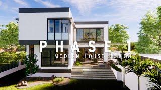 NEW HOUSE DESIGN | 4 BEDROOM MODERN HOUSE | MODERN MINIMALIST INTERIOR | Q Architect House Design