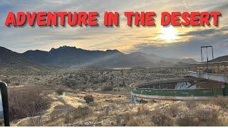 MOJAVE DESERT CAMPING AND EXPLORING