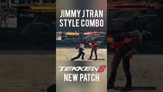 Jimmy j Tran Bryan Style Combo #tekken8 #jimmyjtran