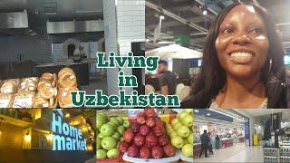 Living in Uzbekistan|| Shopping for food flask at HOME MARKET||Cook with me 