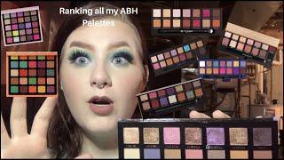 Worst to Best??? Ranking All of my ABH Palettes | kealeysbeauty