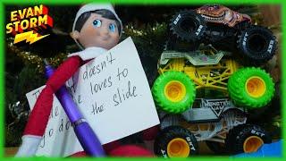 Elf On A Shelf Monster Truck Scavenger Hunt Adventure