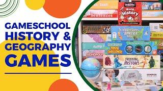 Gameschooling History & Geography | History & Geography Games for Your Homeschool
