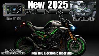 Pinaka Bagong Model 2025  Kawasaki Z900   , Hi TECH  na Quickshifter at CruiseControl -Voice command