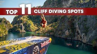 Top 11 Most Breathtaking Cliff Diving Spots In The World | Red Bull Cliff Diving