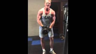 Shoulders One Arm Dumbbell Press