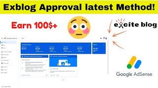 Exblog Approval  | Complete Google AdSense Approval | How to create website on Exblog.jp