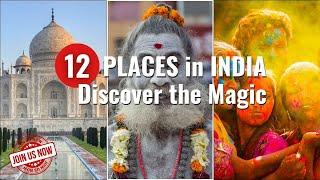 12 Bucket List-Worthy Top Destinations in India  (travel video)