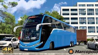 Marcopolo SA Mercedes edition| Euro truck simulator 2 ultra HD gameplay