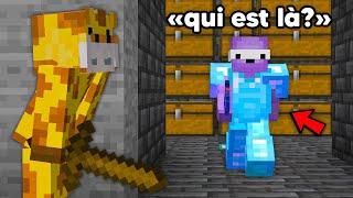 J'ai Survécu dans sa Base pendant 24 Heures sur Minecraft..