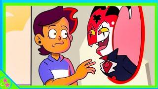 Who Does Luz Hire IMP For | Hazbin Hotel Comic Dub (#Shorts)