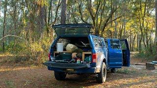 The Creepiest Encounter I've Had in the Woods to The Best I've had- Truck Camping Florida