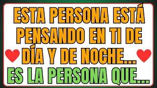 Los ángeles dicen que esta persona está pensando en ti todo el día...Mensaje de los ángeles