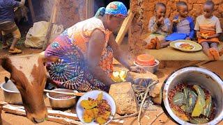 Traditional African Cooking–Delicious Pumpkin&Beans!#CulinaFoodTV#Trending #food #foodie