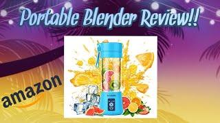 PORTABLE BLENDER REVIEW!! (TAKE IT WITH YOU!)| DIAMOND!