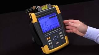 How To Perform A Logger Set-Up On The Fluke 435 II