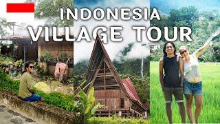 Exploring Our Indonesian Village | Life in Sumatra | Lake Toba Vlog